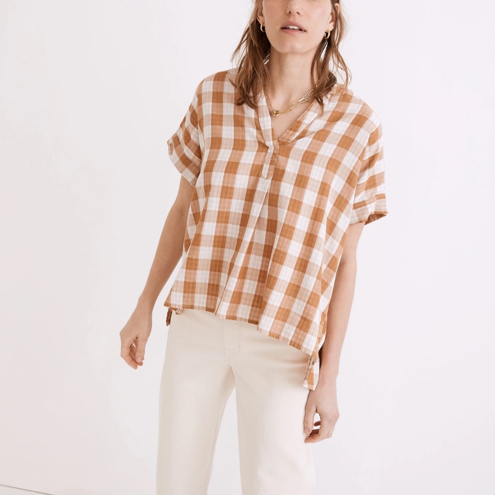 Lakeline Popover Shirt Gingham